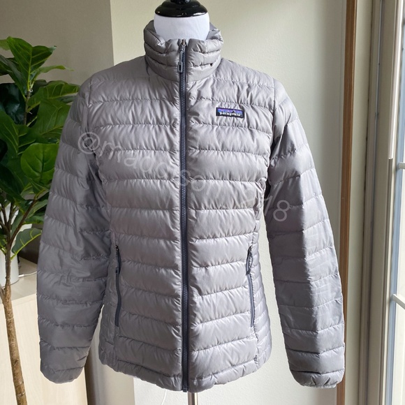 Patagonia Down Sweater Jacket Small Feather Grey Regular Fit 800-fill Down S - Picture 14 of 14